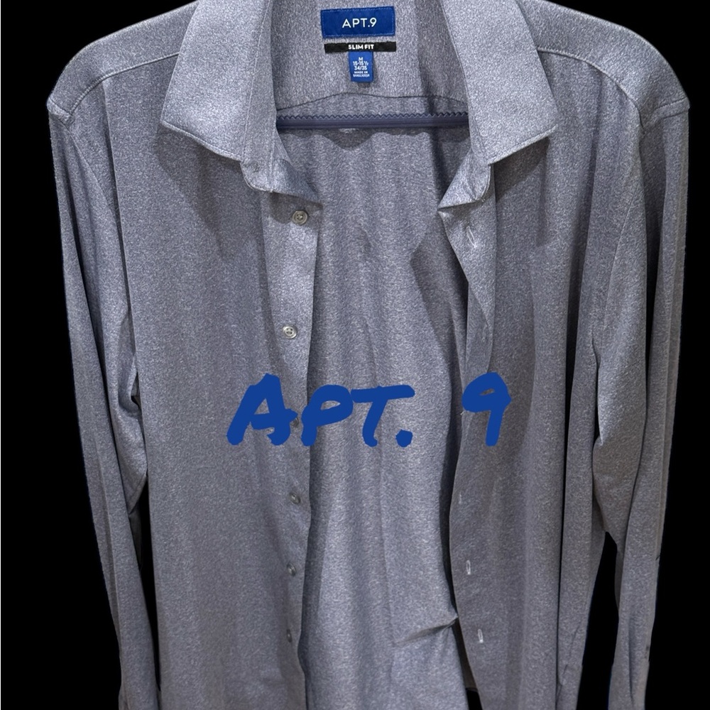 APT. 9 Men's Gray Shirt